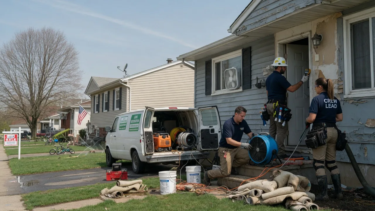 Flood Cleanup in Muskegon Heights, MI near me